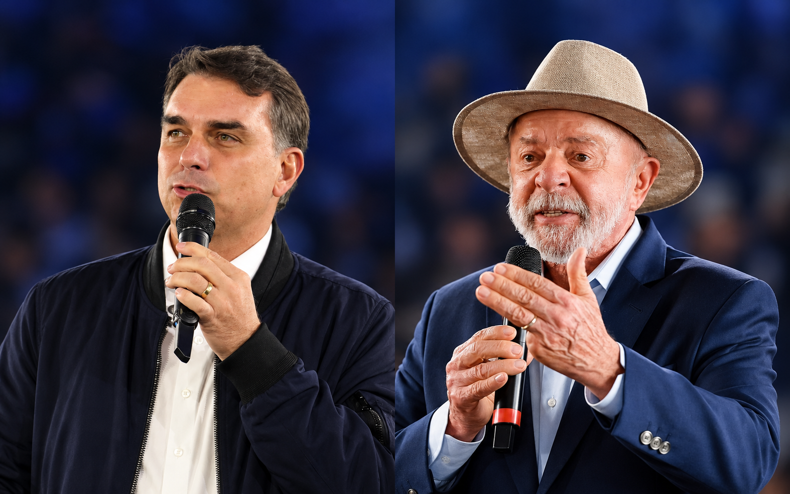 Flávio Bolsonaro tem 52% dos votos válidos, enquanto Lula alcança 48%